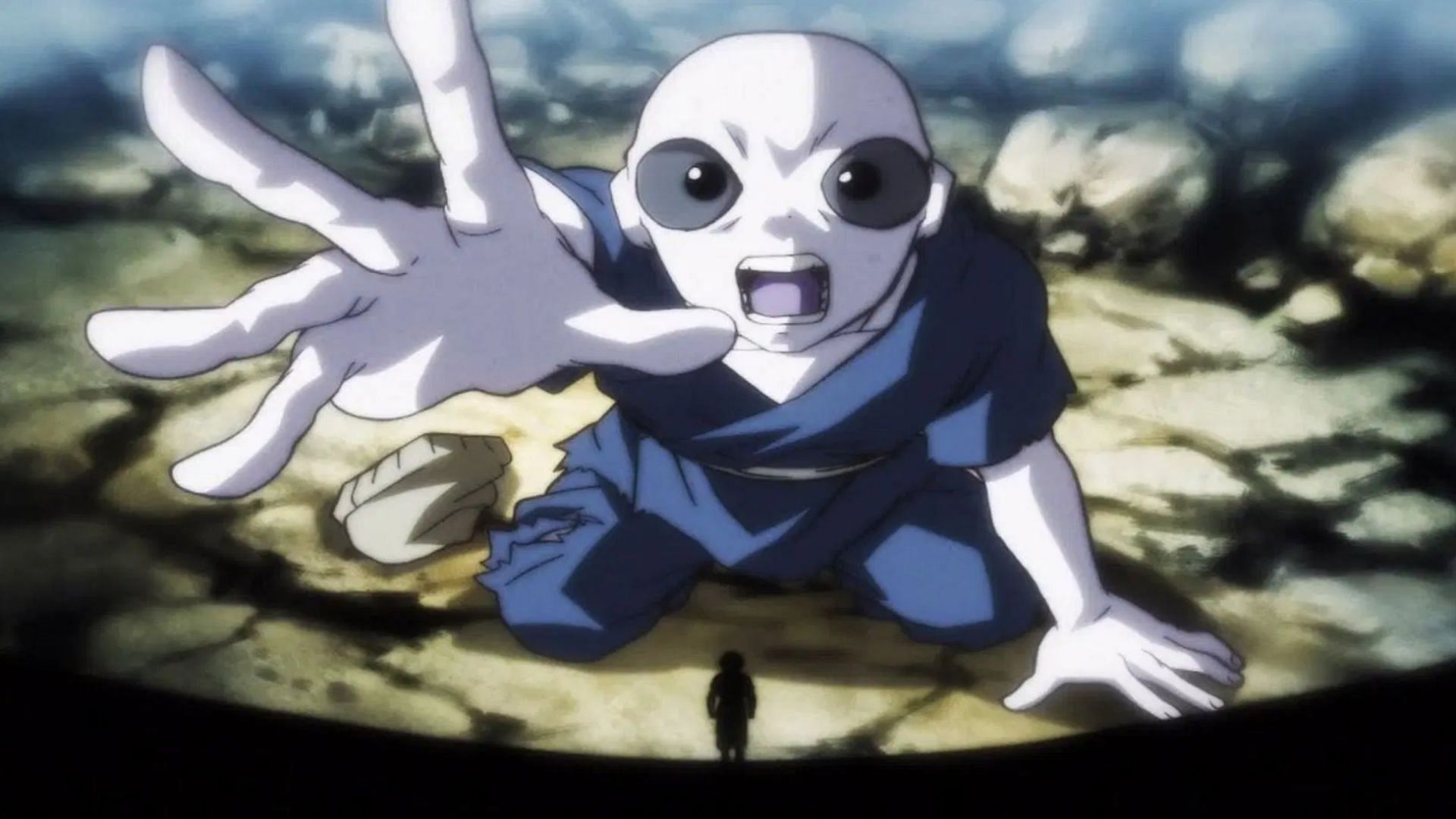Jiren, as seen in one of the overhyped anime moments (Image via Toei Animation)
